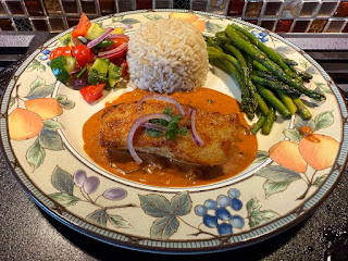 Konkani Coconut Curry (Halibut or, Vegetables)